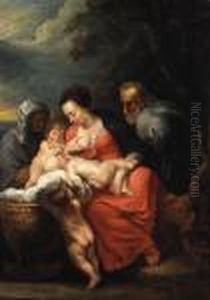The Holy Family by (studio of) Rubens, Peter Paul