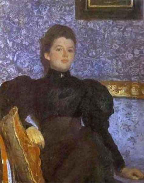 Portrait Of Countess Varvara Musina Pushkina 1895 - view 1