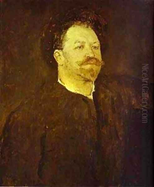 Portrait Of The Italian Singer Francesco Tamagno 1891 - view 1