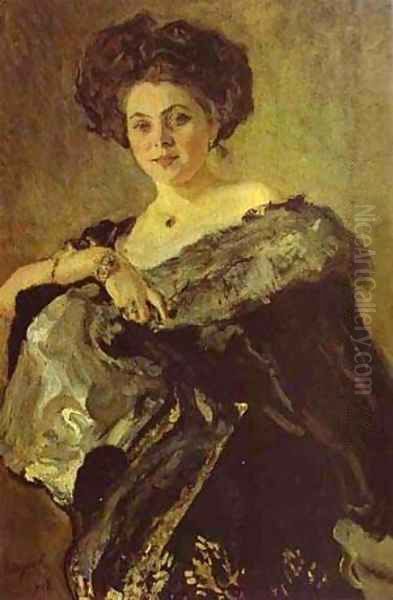 Portrait Of Yevdokia Morozova 1908 - view 1