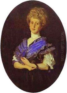 Portrait Of Elisaveta Karzinkina 1906 Portrait Of Elisaveta Karzinkina 1906