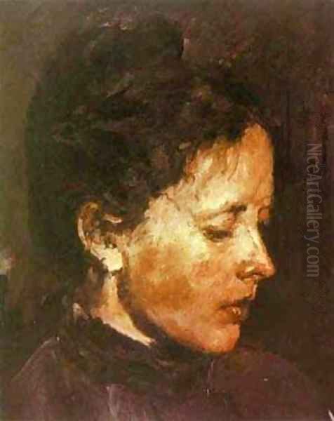 Portrait Of Olga Serova 1889-90 - view 1