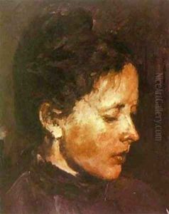 Portrait Of Olga Serova 1889-90 Portrait Of Olga Serova 1889-90