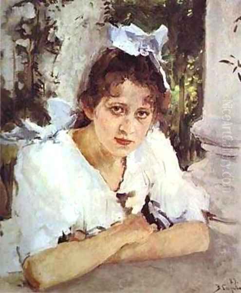 Portrait Of Praskovya Mamontova 1889 - view 1