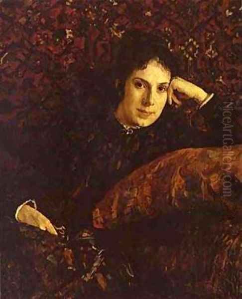 Portrait Of Yekaterina Chokolova 1887 - view 1