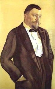 Portrait Of Alexei Morozov 1909 Portrait Of Alexei Morozov 1909