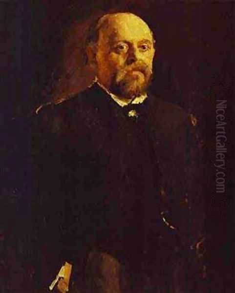 Portrait Of Savva Mamontov 1887 - view 1