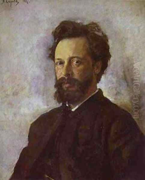 Portrait Of Sergei Chokolov 1887 - view 1