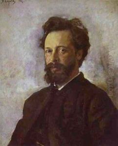 Portrait Of Sergei Chokolov 1887 Portrait Of Sergei Chokolov 1887