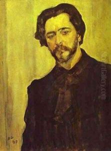 Portrait Of The Writer Leonid Andreev 1907