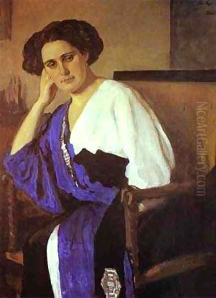 Portrait Of Yelena Balina 1911 - view 1