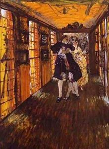 The Grand Eagle Cup 1910 by Valentin Aleksandrovich Serov