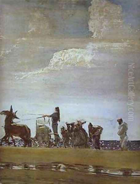 Odysseus And Nausicaa Detail 1910 - view 1