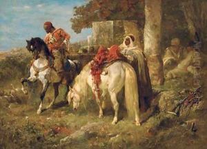 The departure