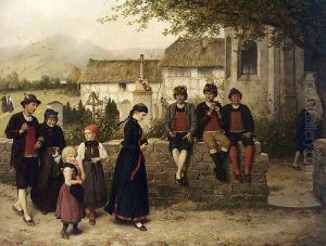 "Der Kirchgang" by Hubert Salentin