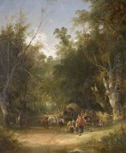The Gypsy Tent by William Joseph Shayer