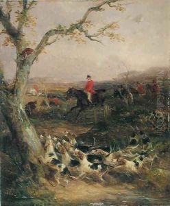 A Southerly Wind and a Cloudy Sky Proclaim it a Hunting Morning by William Joseph Shayer