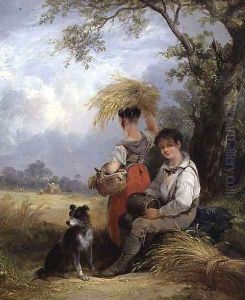 The Harvesters Lad by William Joseph Shayer