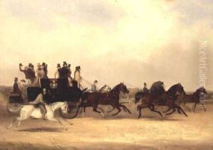 Coach and Four off to the Races