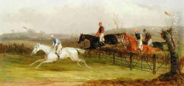 Steeplechasing The Brook - view 1