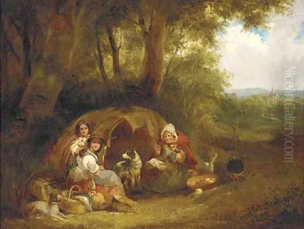 The gypsy encampment 3 - view 1