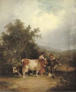 A romantic encounter on a hilltop