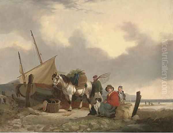 Loading up the day's catch - view 1