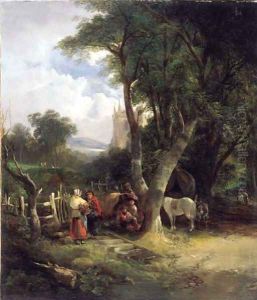 The Gypsy Encampment by William Joseph Shayer