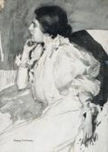 Portrait Of Jeanneheloise Morel by Bonny Rupert