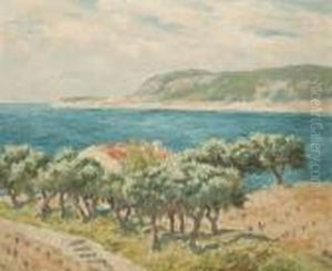 Coast Near Cassis by Bonny Rupert
