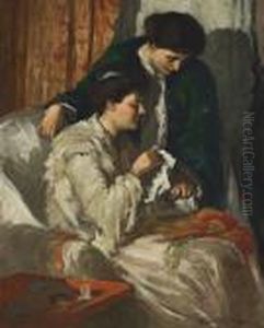 Quiet Evening Ii, (a Cosy Evening) by Bonny Rupert