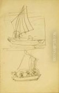 Bunny Boat Studies For Last Fine Days Royan