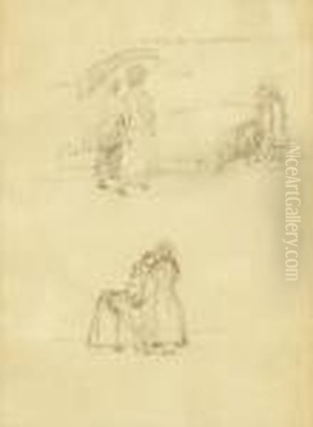 Composition Study For On The Beach - view 1