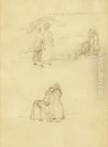 Composition Study For On The Beach by Bonny Rupert