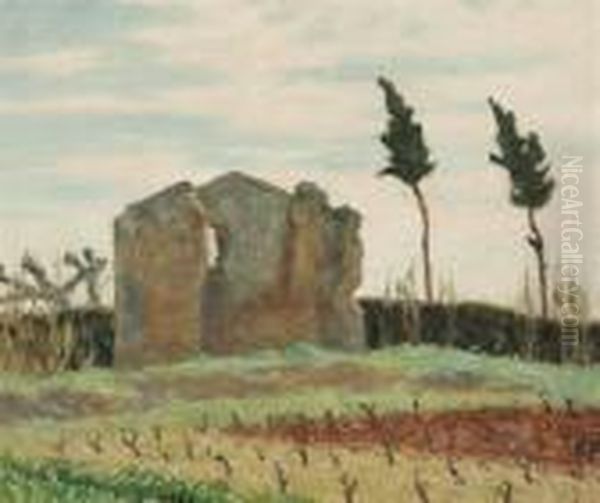 The Ruined Farmhouse, France - view 1
