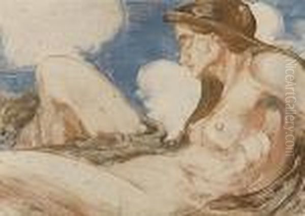 Reclining Nude - view 1