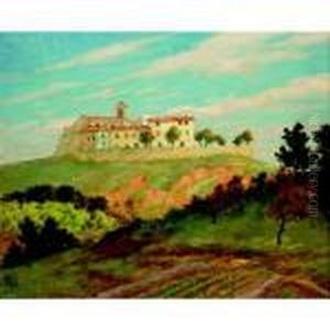 French Village Near St Paul Du Var by Bonny Rupert