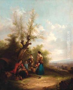 A rest by the wayside by William Joseph Shayer