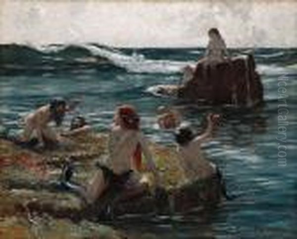 Tritons At Play - view 1