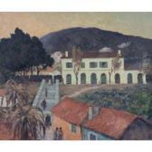 Railway Station At Bandol by Bonny Rupert