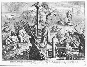 Amerigo Vespucci 1454-1512 by Giovanni Stradano