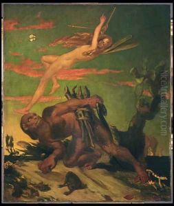 Ariel and Caliban, 1837