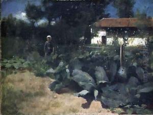 A French Kitchen Garden, 1883