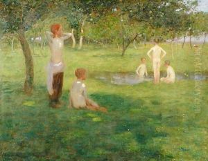 On a Summers Afternoon, 1892 by Edward Stott