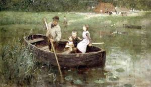 The Ferry by Edward Stott