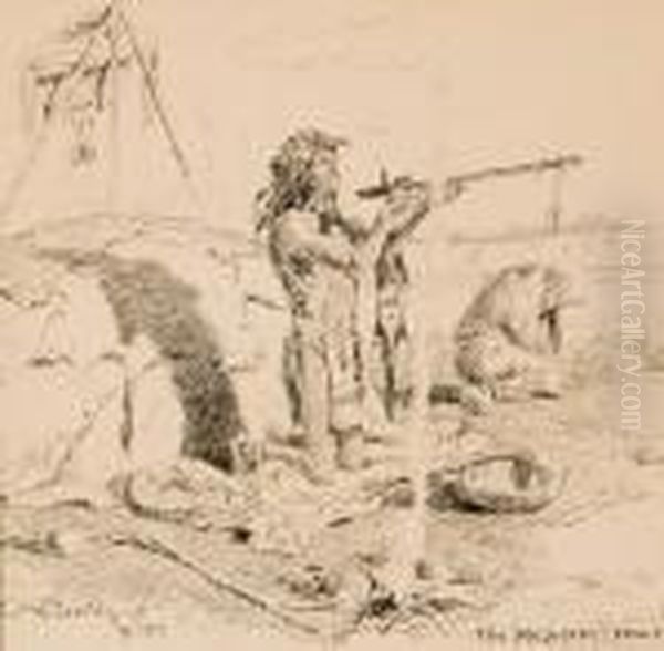 The Medicine Man #3 by Charles Marion Russell