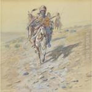 On The Trail by Charles Marion Russell