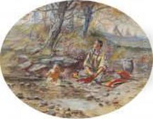 The Bath by Charles Marion Russell