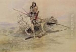 (1864-1926) by Charles Marion Russell