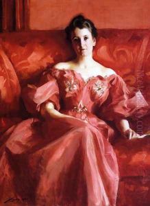 Portrait of Mrs. Howe (nee Deering) by Alfred Stevens